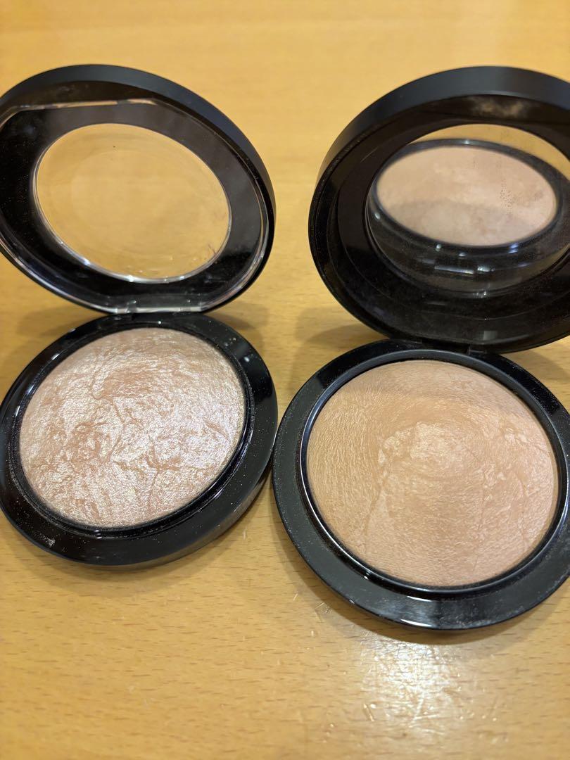 MAC ハイライト2つセット スカルプト & グロウ デュオ ハイライト ＆ コントアー パレット