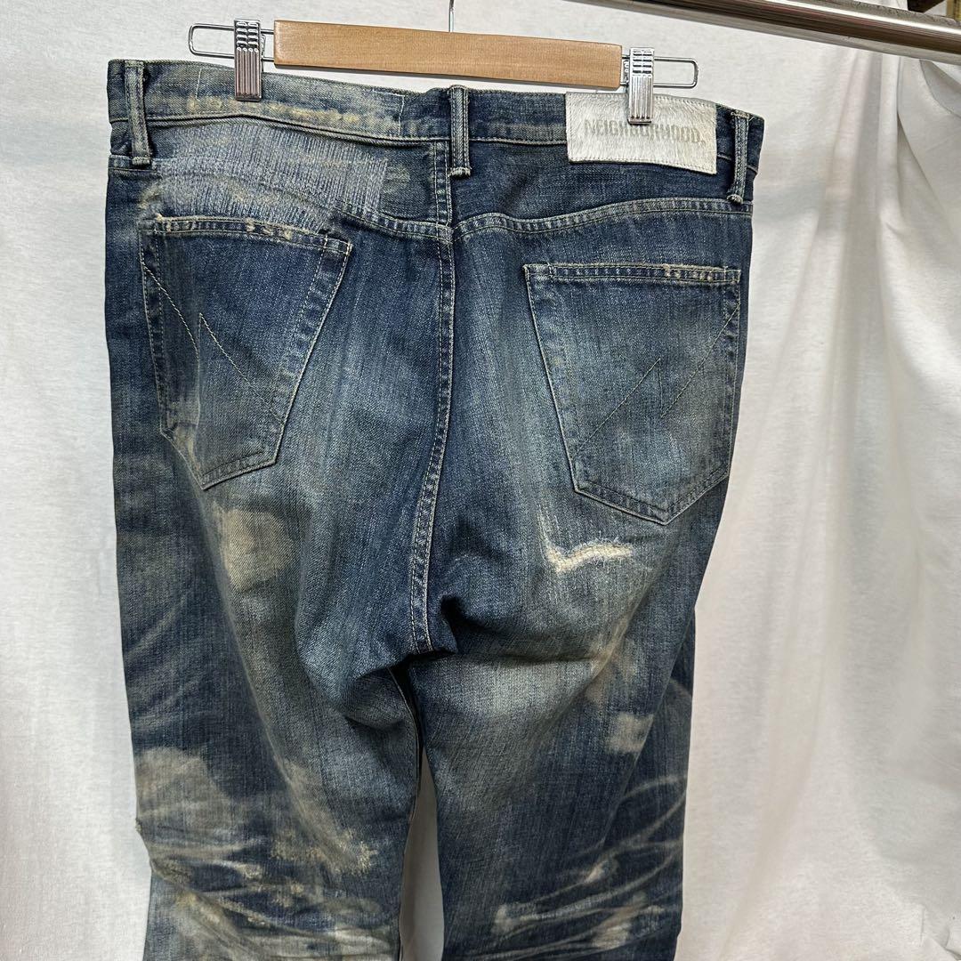NEIGHBORHOO SAVAGE DENIM DP MID PANTS（L）
