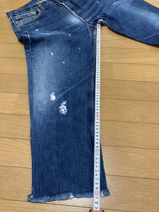 【入手困難】EDIFICE 417 リメイク / Levi's501 デニム
