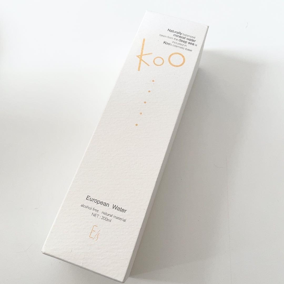 Koo ヨーロピアンセラウォーター200ml ３本セット（箱なし） Koo ヨーロピアンセラウォーター200ml 3本セット（箱なし）