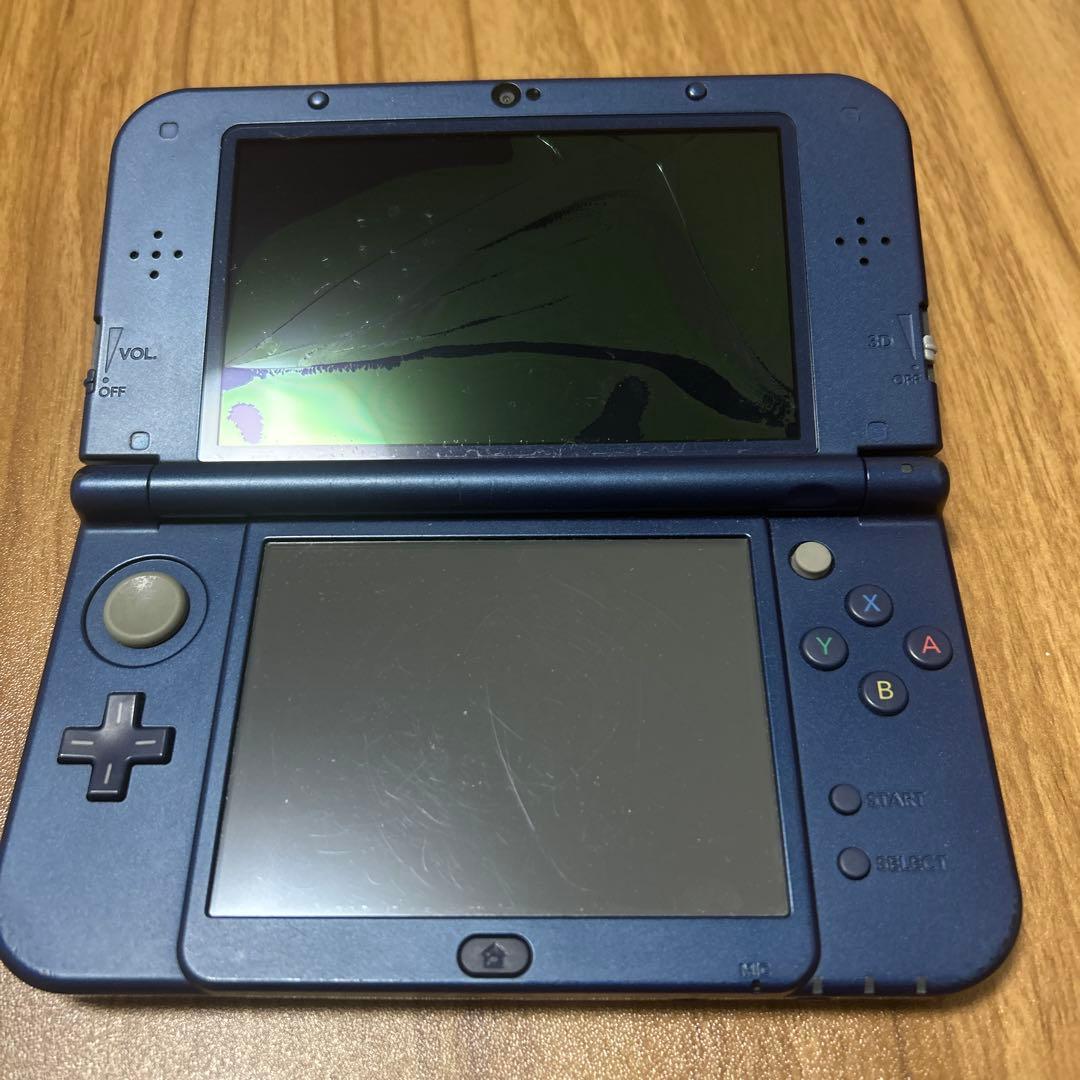 ジャンク品 Newニンテンドー3DS LL ネイビーNintendo 3DS YUZUMIYA_COM