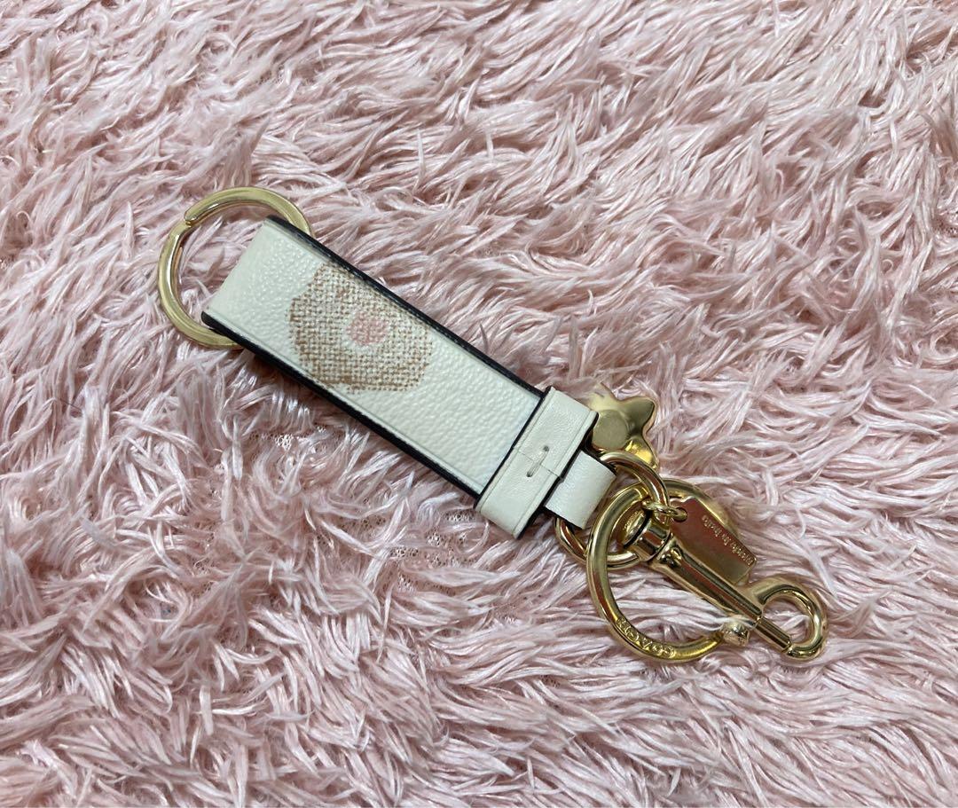 COACHコーチ⭐︎花柄二つ折り財布&キーホルダー美品♪