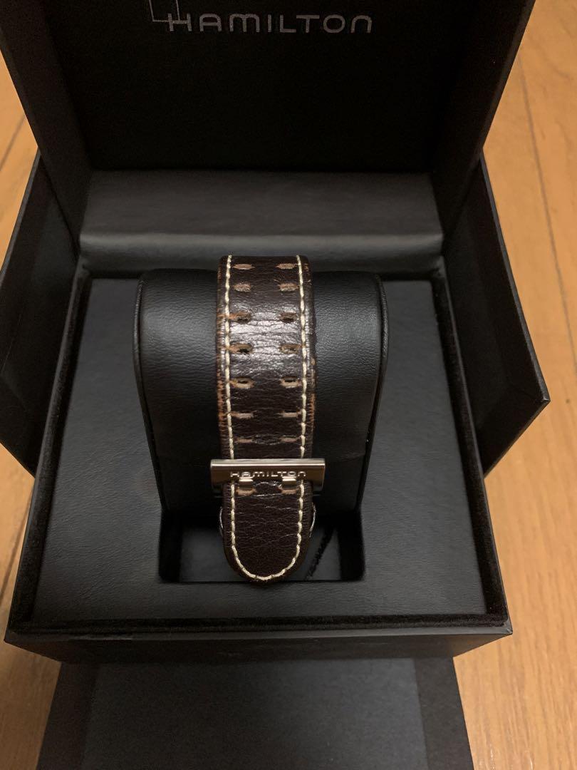 Hamilton カーキフィールド　自動巻き　革ベルト