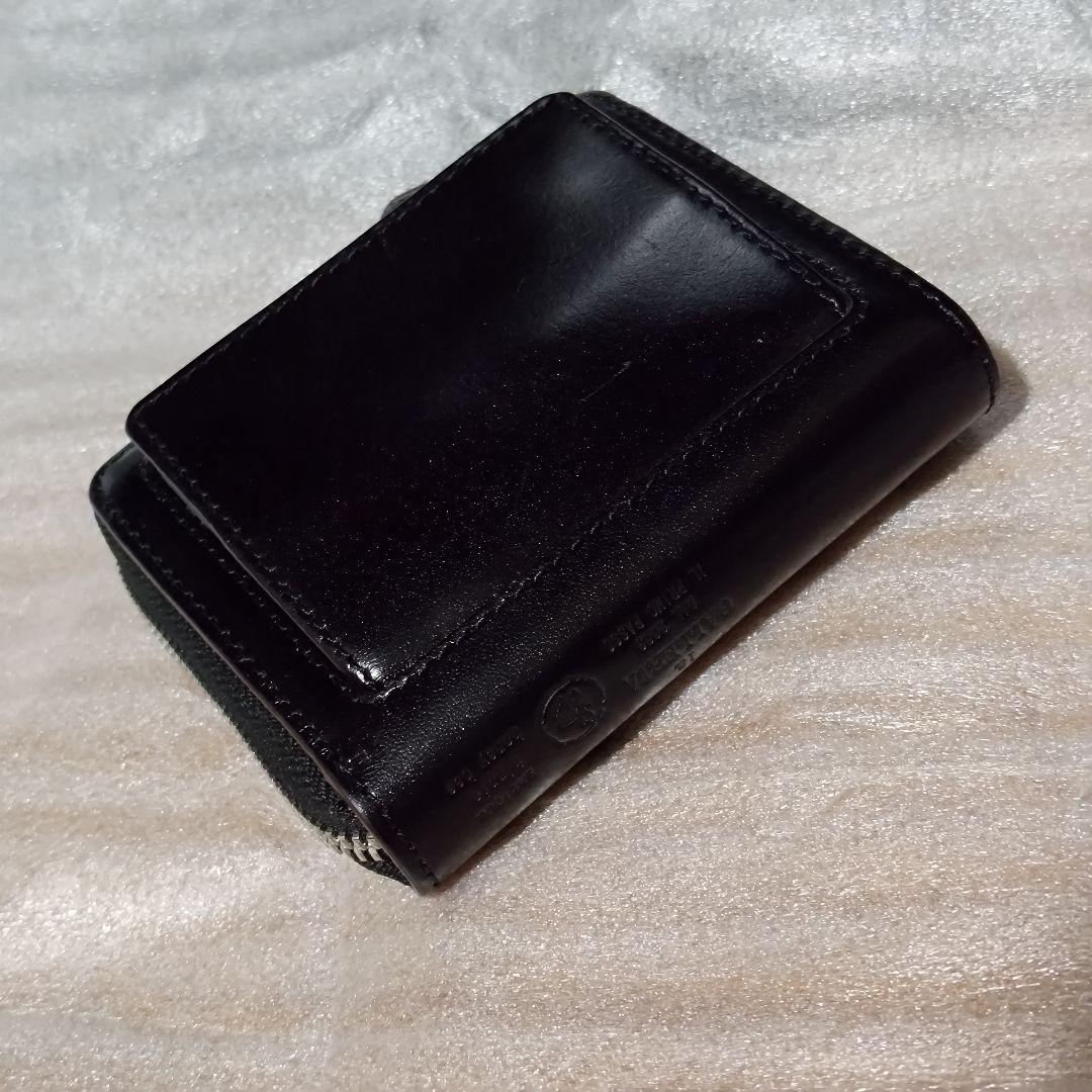 【美品】青木鞄 ラ ガレリア　二つ折り財布 コインケース キースペース