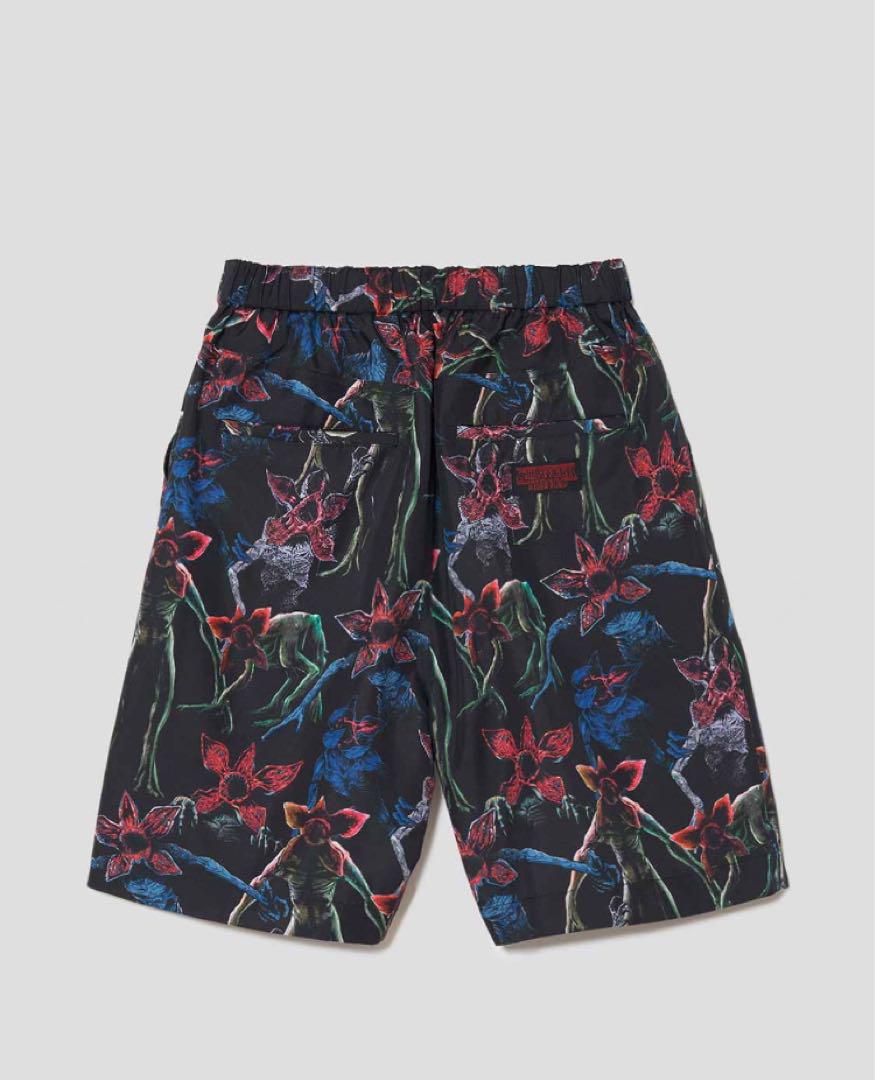 新品　グラニフ　ストレンジャーシングス デモゴルゴン　ショートパンツ XL