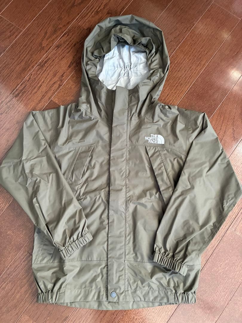 THE NORTH FACE フード付きジャケット オリーブグリーン　140