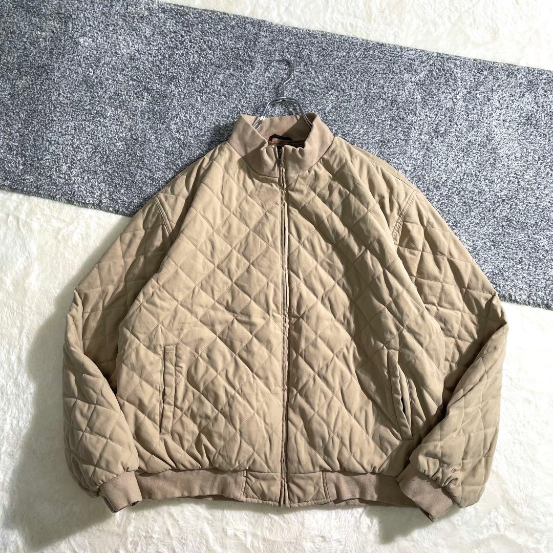 ラルフローレン キルティングジャケット 中綿 XXL グレンチェック ポロゴルフ2XL 3L POLO GOLF