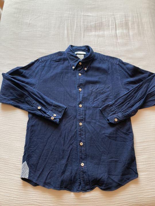 visvim V+V SASHIKO INDIGO DYE L/S