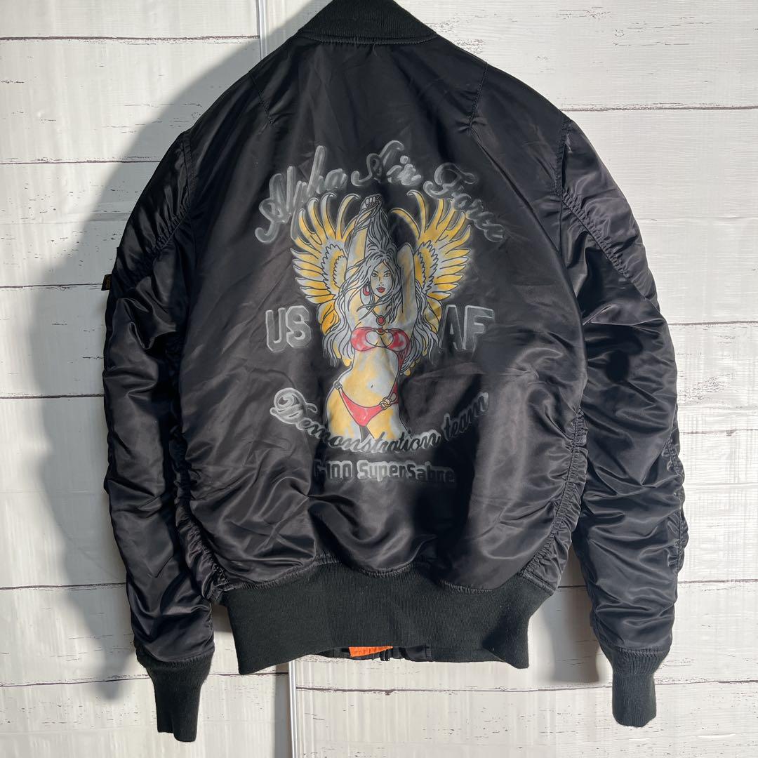 【超希少】Alpha Industries MA-1 ピンナップガール　50周年