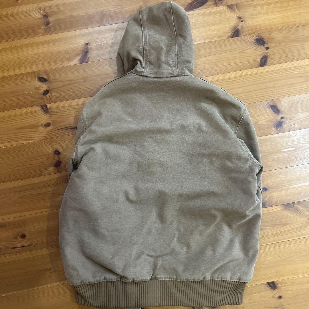 Carhartt ブラウン フード付きジャケット