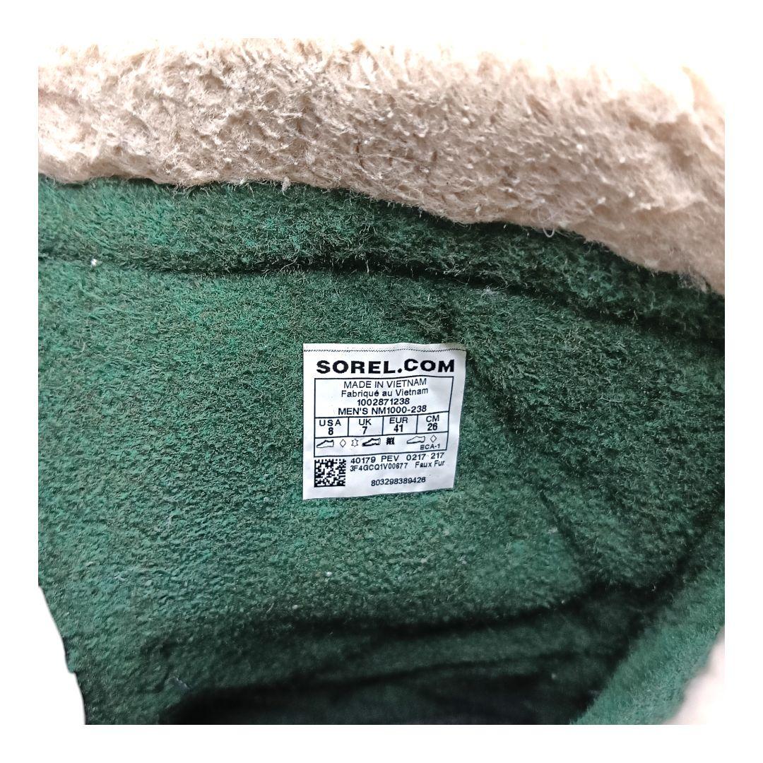 SOREL 　ソレル 　 カリブーウォータープルーフ　スノーブーツ　26㎝　美品