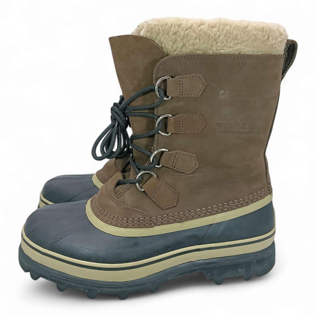 SOREL 　ソレル 　 カリブーウォータープルーフ　スノーブーツ　26㎝　美品