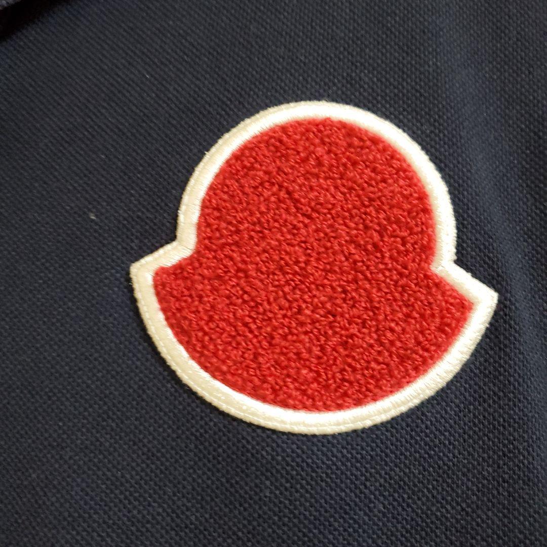 【購入時特設ページ作るので即購入不可です】MONCLER ネイビー ポロシャツ Moncler ネイビー ポロシャツ - メルカリ