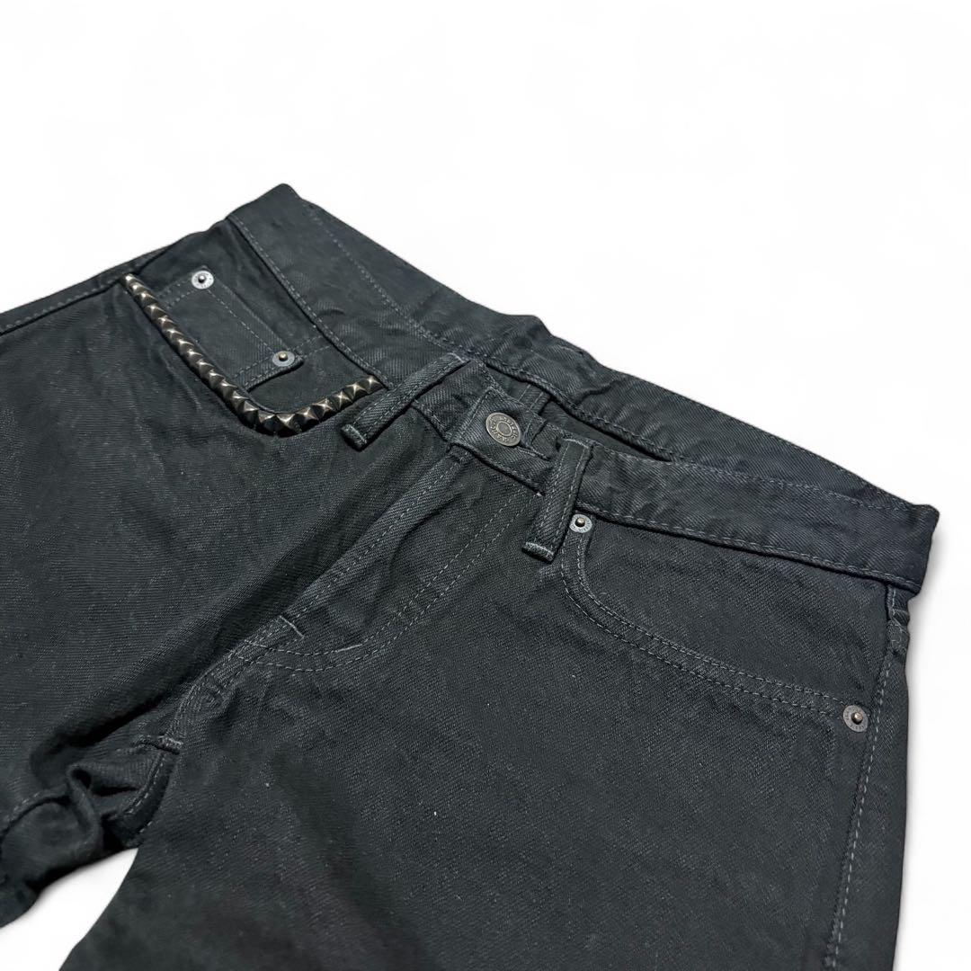 パンツ hysteric glamour black skinny denim 00s