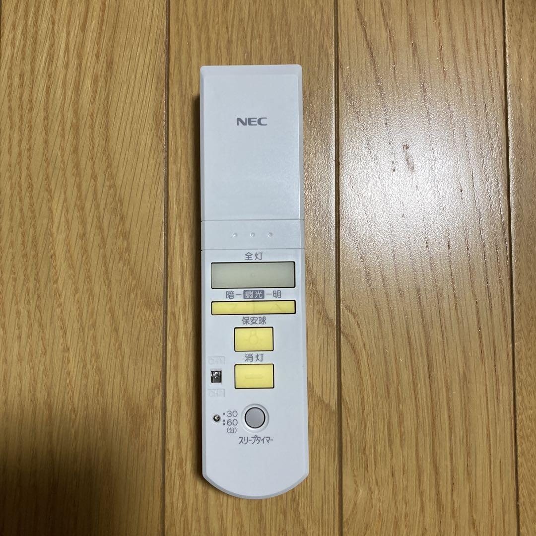 NEC照明器具用リモコンRL31