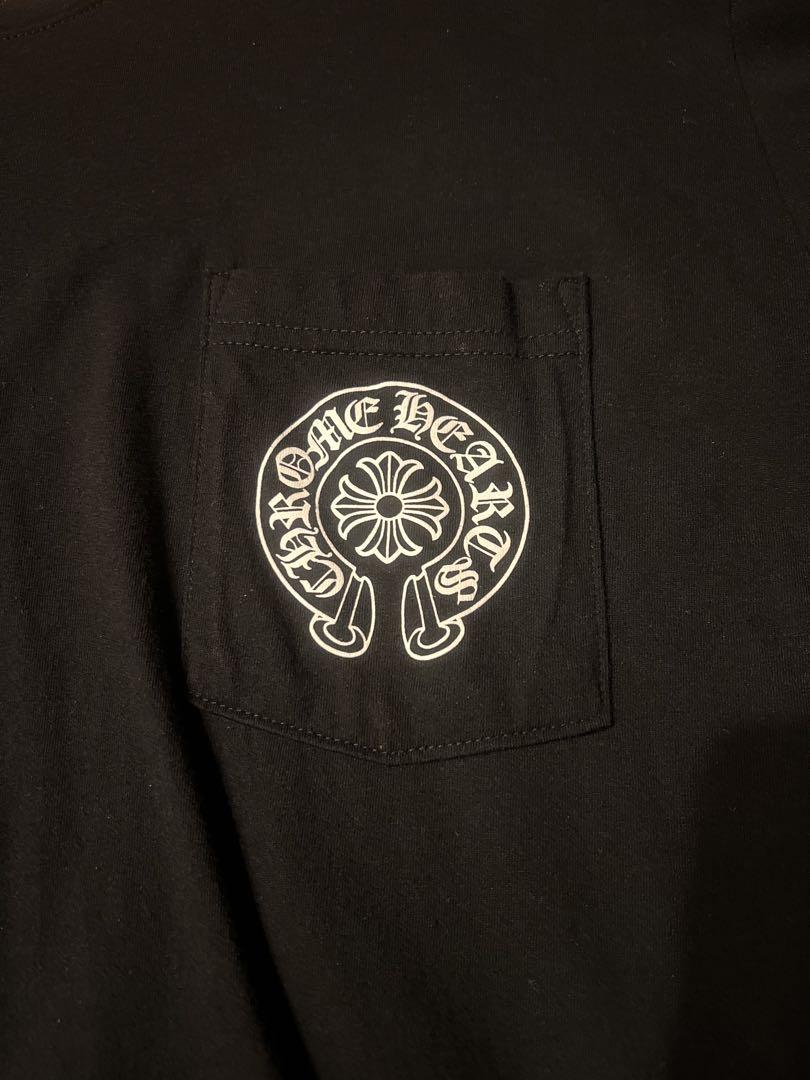 クロムハーツTシャツ ホノルル限定バックホースシューChrome Hearts