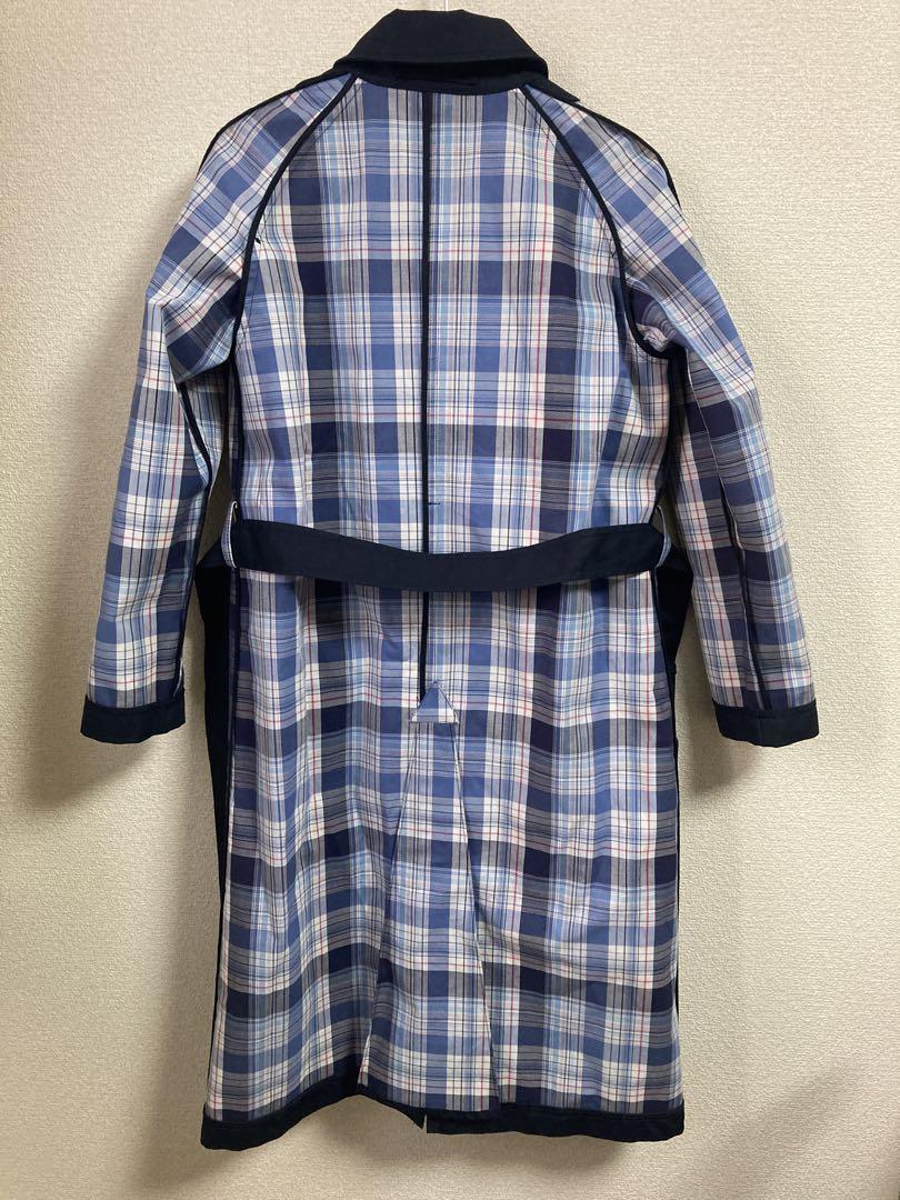 美品】ユニクロ JW ANDERSON リバーシブル トレンチコート 紺 M