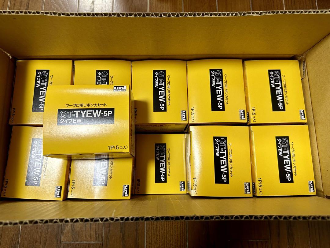 ワープロ用リボンカセット　Uni GT-TYEW-5P タイプEW canada-pens.com