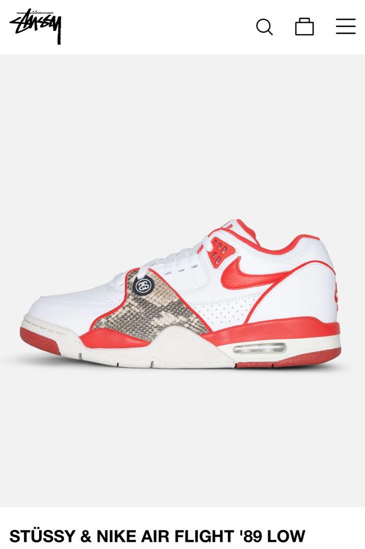 Stussy × Nike Air Flight 89 Low SP 40,000円