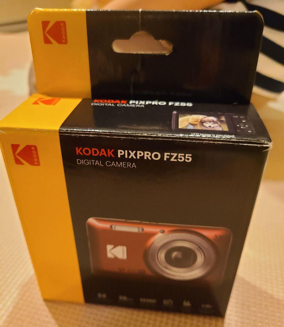Kodak PIXPRO FZ55 デジタルカメラ　ブラック+予備バッテリー1個