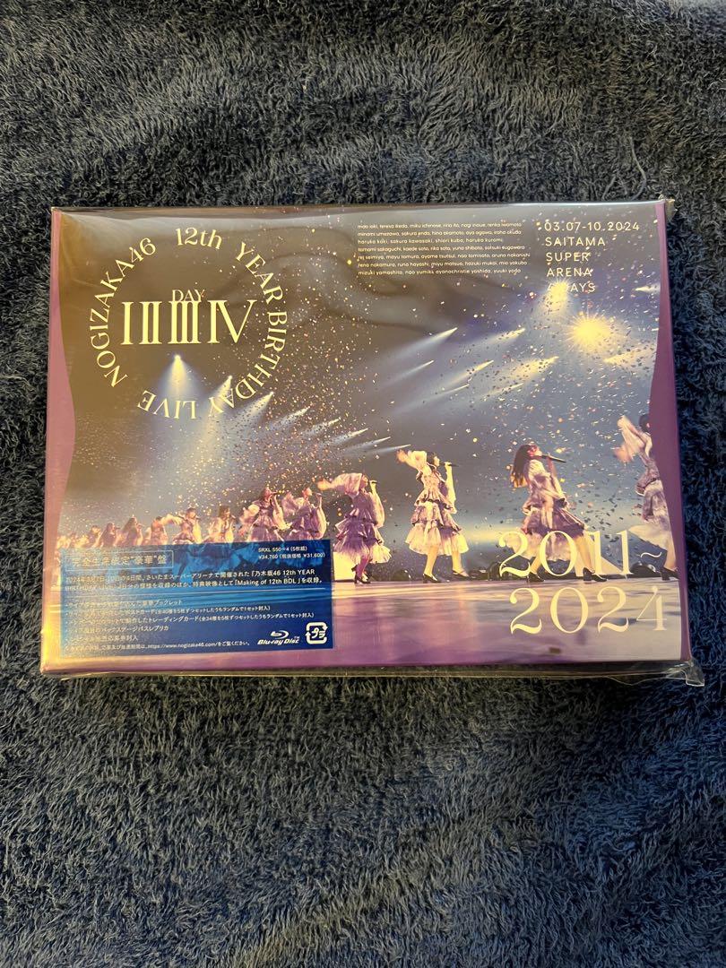 正規品乃木坂46 12th YEAR BIRTHDAY LIVE Blu-ray