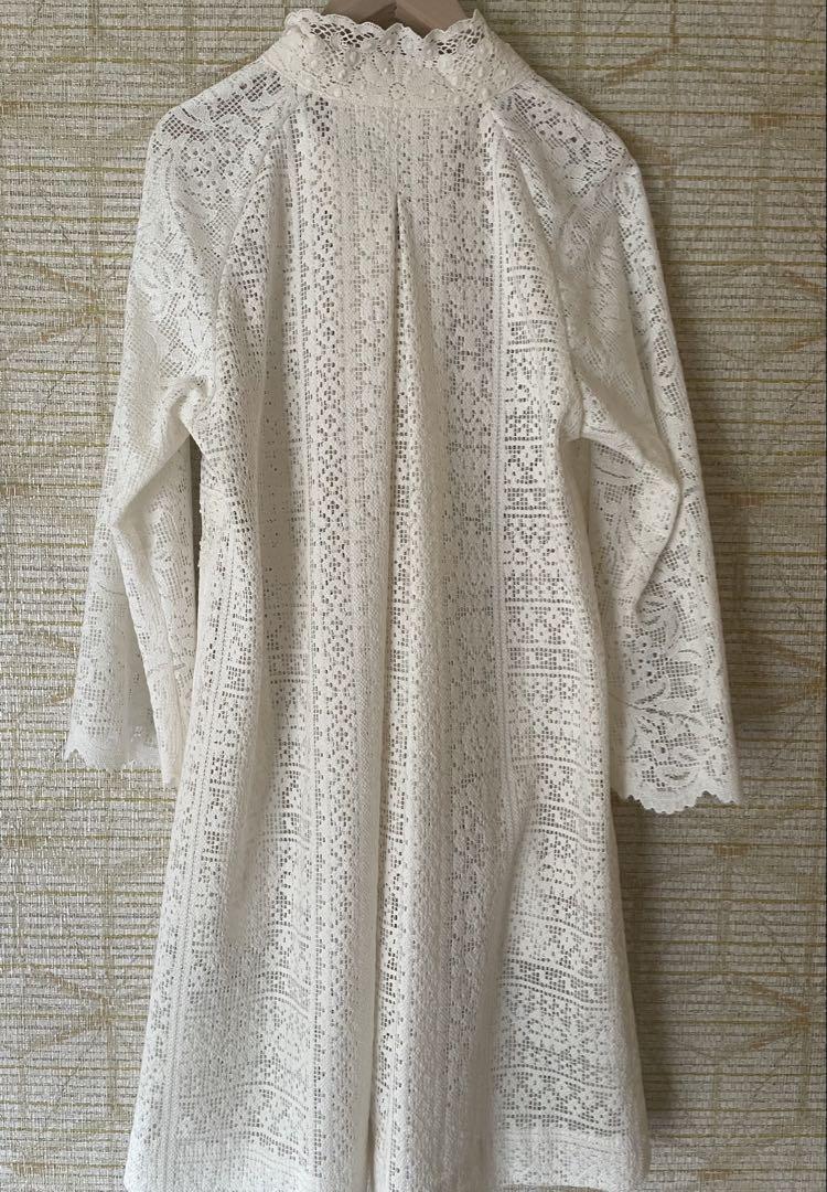 美品　ミヤコ　レースコート　MIYACO