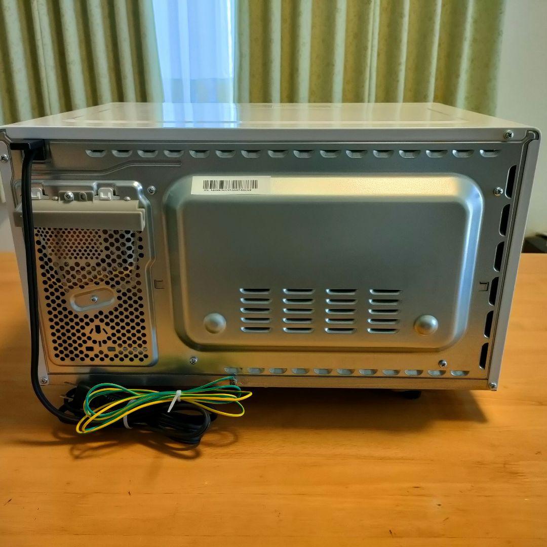 23年製 山善オーブンレンジ  NERP-018FV-W 白