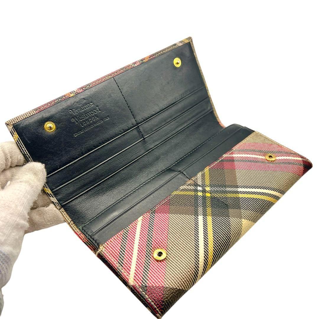 Vivienne Westwood レディース チェック 長財布 6758 - メルカリ
