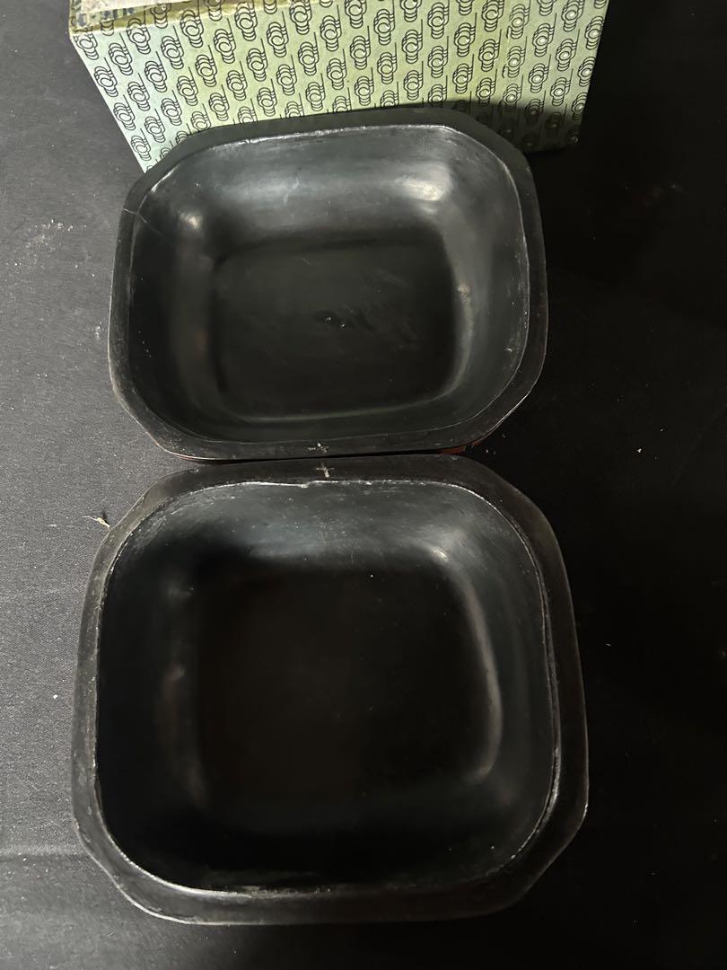 琉球鳳凰赤色 漆器 重箱 花と動物模様