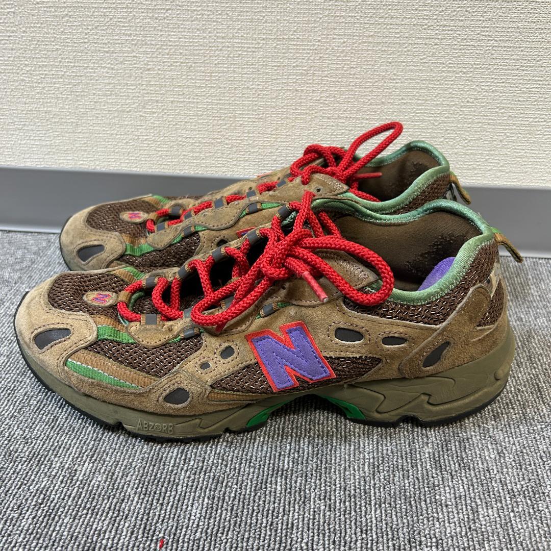 ニューバランスNew Balance スニーカー ブラウン/グリーン/レッド ニューバランスNew Balance スニーカー ブラウン/グリーン/レッド