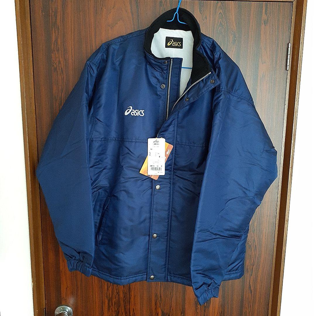 ◆アシックス(ASICS)。ウォーマージャケット。中綿。Mサイズ。新品。未使用。