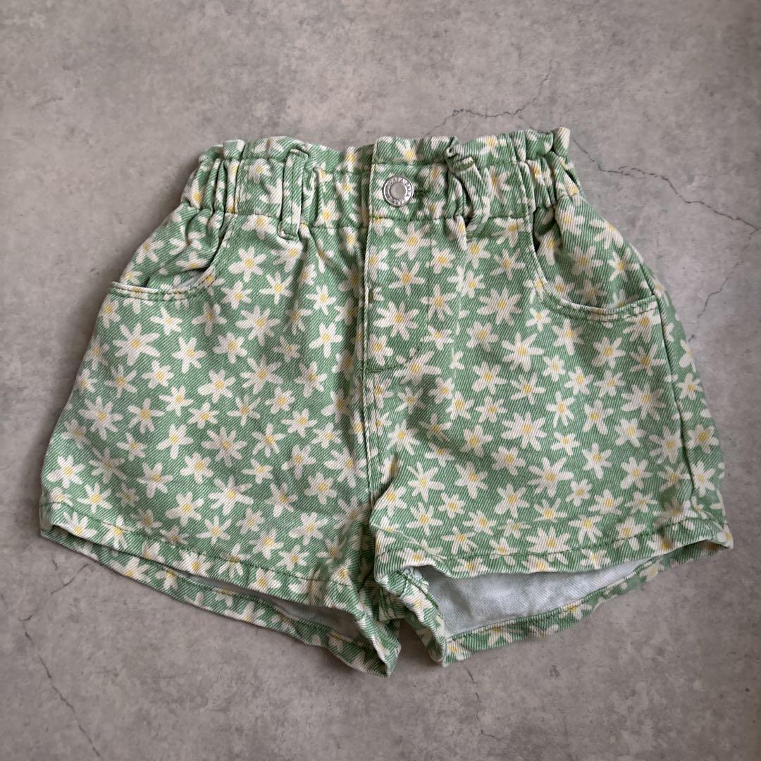zara 花柄 ショートパンツ - メルカリ