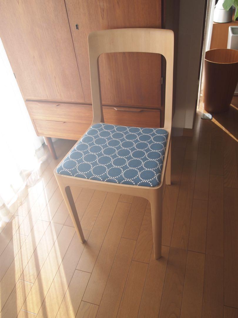 ミナペルホネン マルニ木工 ハンドメイド スツール タンバリン