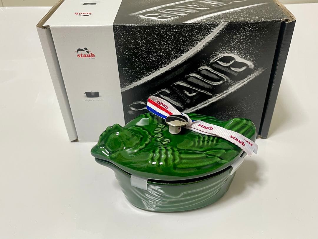 ストウブ スモールチキン バジルグリーンStaub