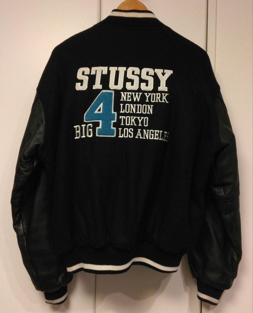 ステューシー STUSSY BIG4 スタジャン Lサイズ