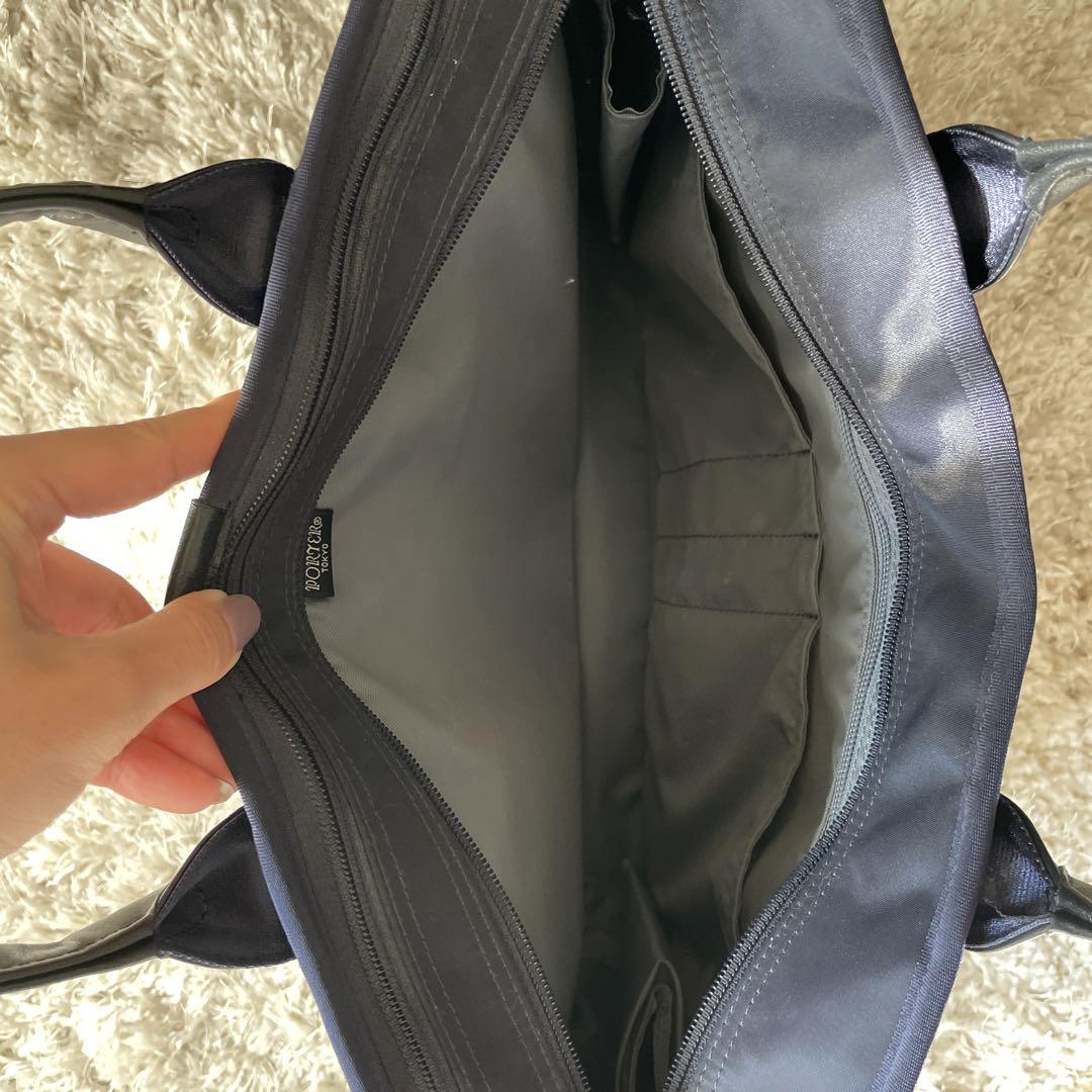 PORTER トートバッグ A4サイズ ネイビー