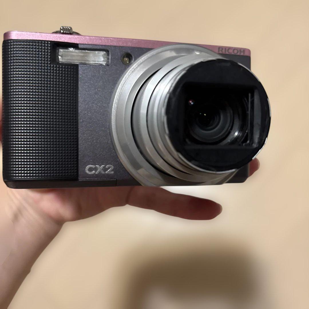 RICOH CX2 ピンク コンパクトデジタルカメラ　オールドコンデジ