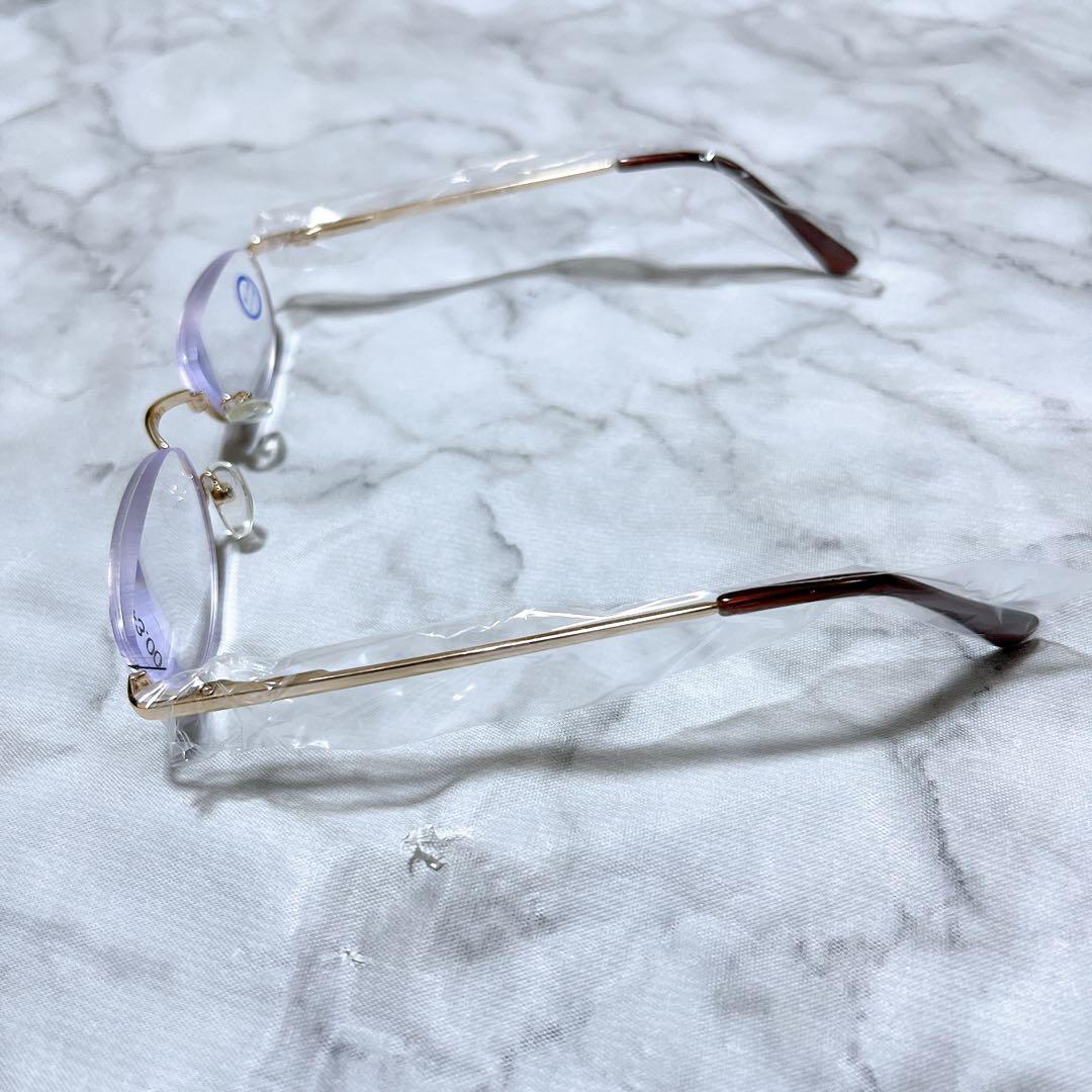 老眼鏡 超軽量 ファッションブルーライトカット メガネ　2個セット　+3.00