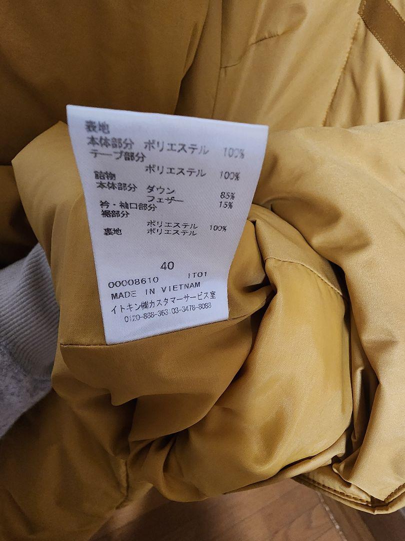 海外ブランド通販 公式サイト イエロー GIUDICE LO GIANNI ダウン L M コートサイズ40 ジャケット・アウター