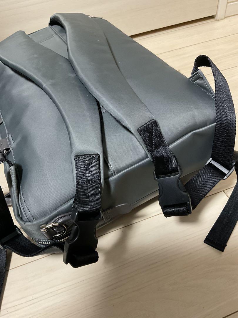 新品未使用PIDピーアイディー3WAY ブリーフバッグ PBC102グレー