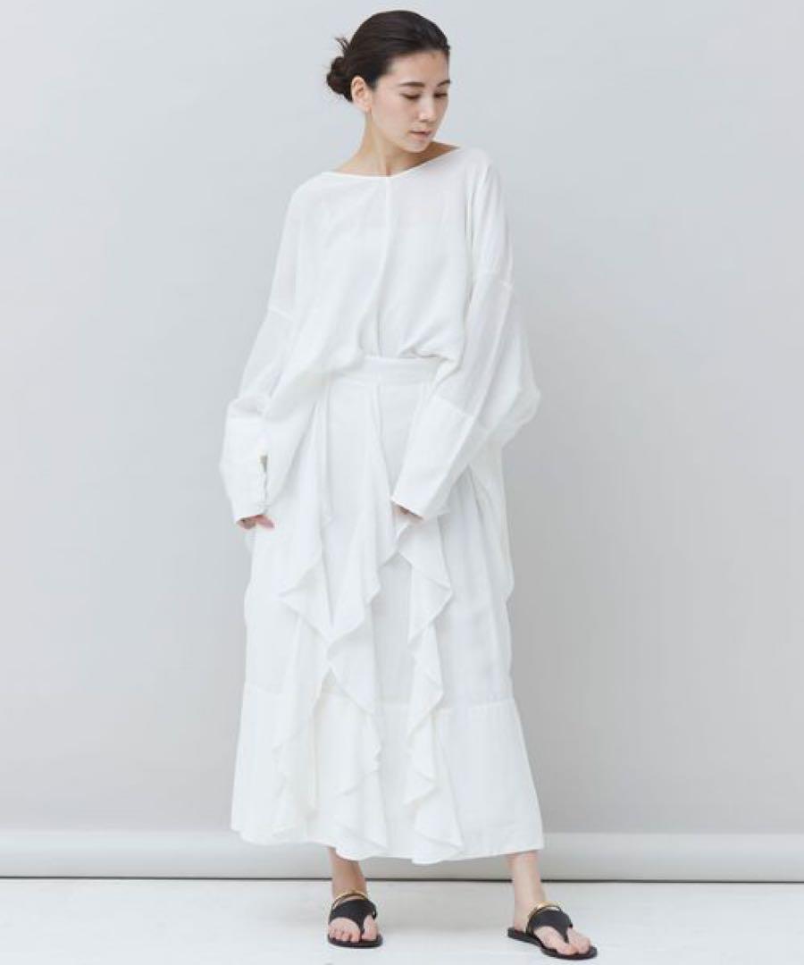 Curensology ハイツイストラッフルスカート新品 画像2