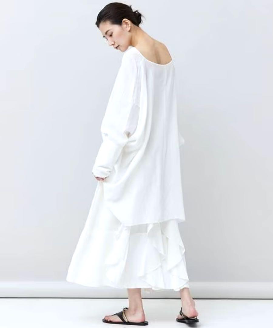 Curensology ハイツイストラッフルスカート新品 画像3