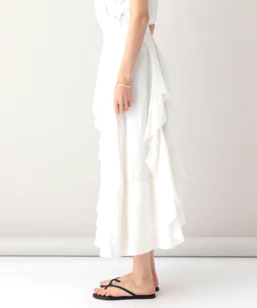 Curensology ハイツイストラッフルスカート新品 画像4