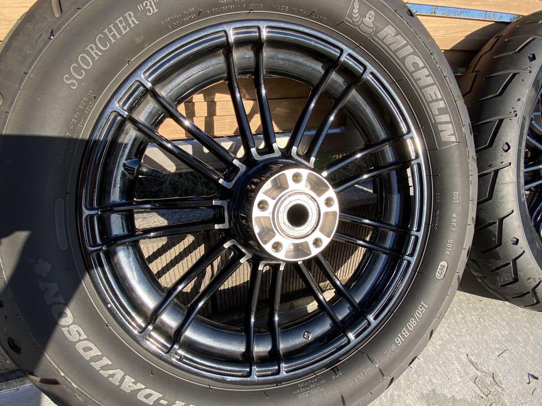 Tomoyuki  Shimada 　XL1200X 48 ホイール前後