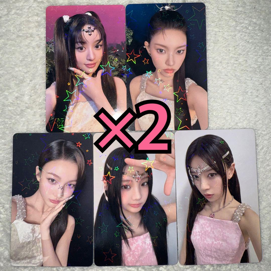 ILLIT トレカ bomb weverse 特典 5種コンプ ×2 ①