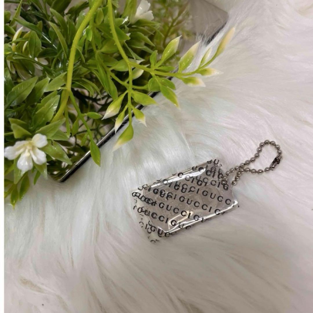 レア GUCCI グッチ ドックタグ ネックレス トップ GG インターロッキン