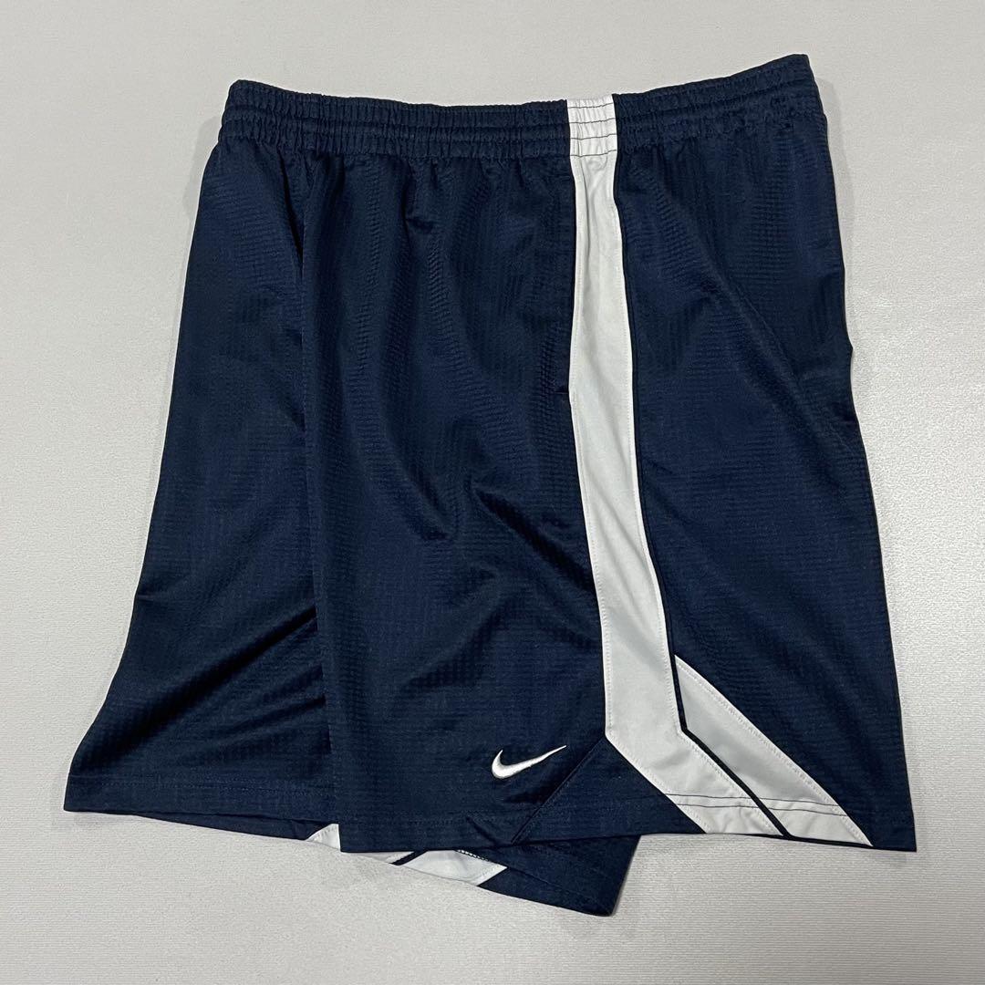 00s NIKE バスパン バギーパンツ ハーフ ショーツ 極太 光沢 ジャージ 00s NIKE バスパン バギーパンツ ショーツ ジャージ 極太 光沢 B