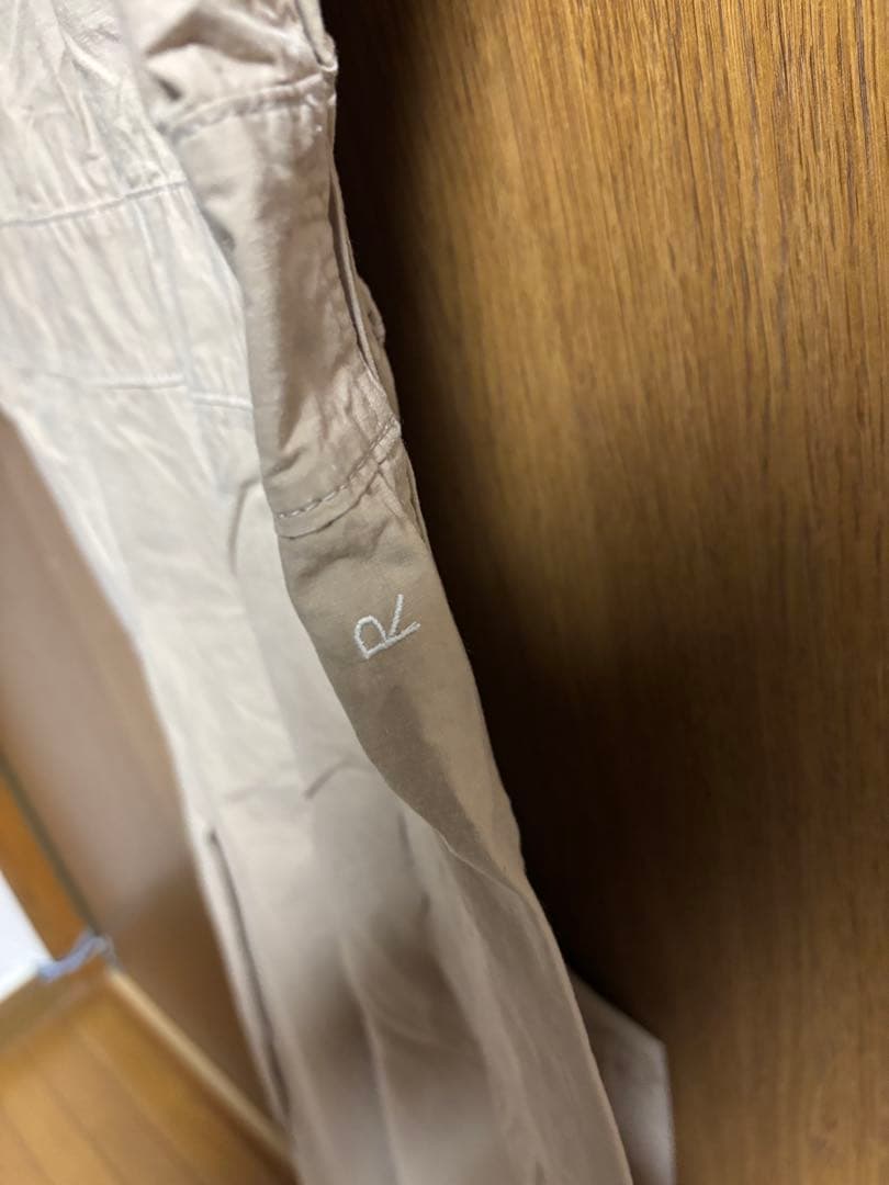 45r45rpmベージュ ノースリーブ ロングオーバーオール 45r45rpmベージュ ノースリーブ ロングオーバーオール