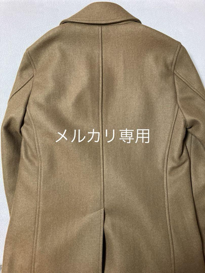 ★未使用★SHIPS JET BLUE THERMOLITE メルトンPコート★