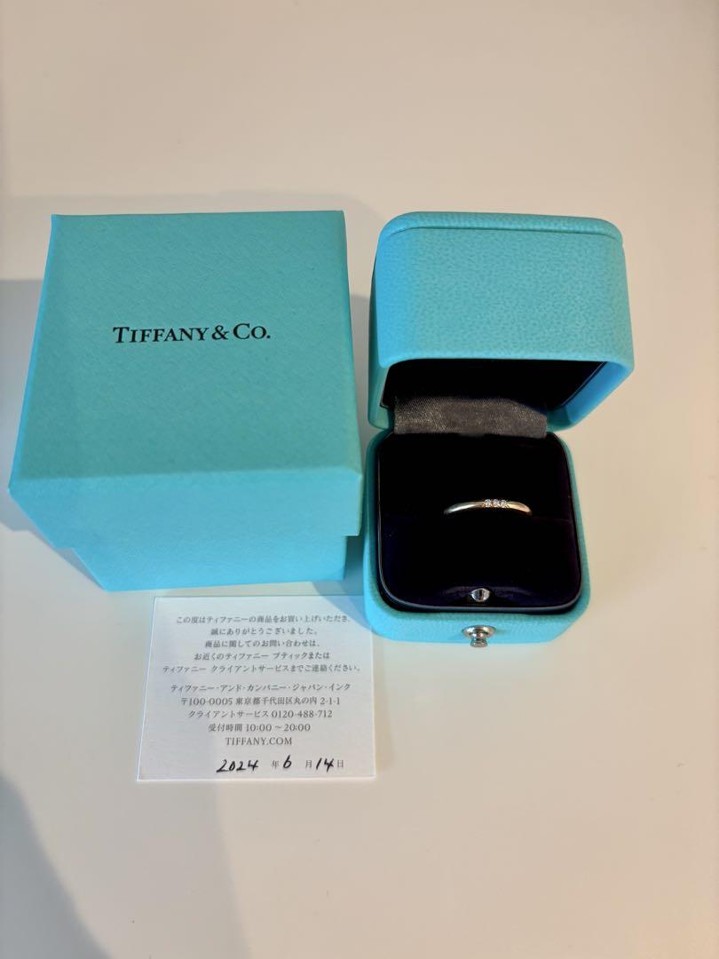 Tiffany & Co. ローズゴールド ダイヤモンドリング